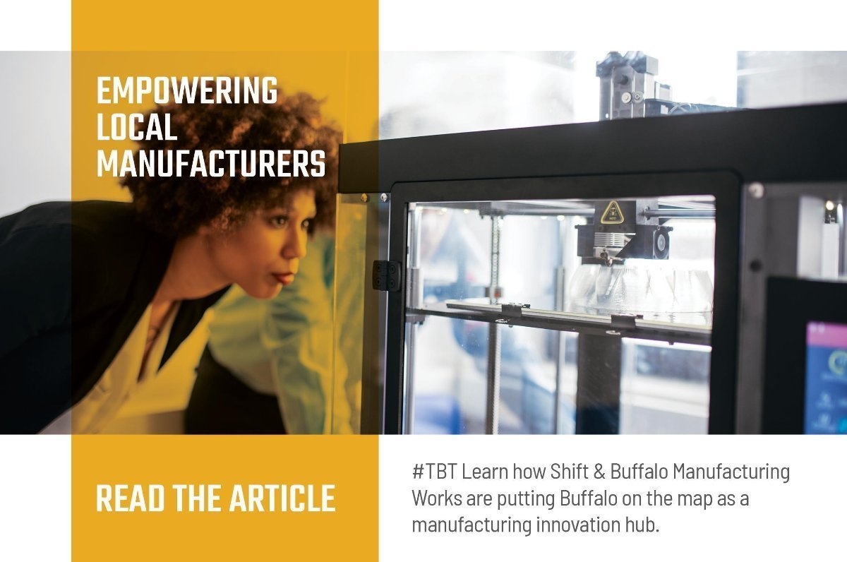 Buffalo Manufacturing Works Eager to Promote Use of 3-D Printing